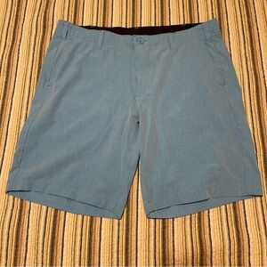 BCG Light Blue Patterned Men's 38 Golf Shorts